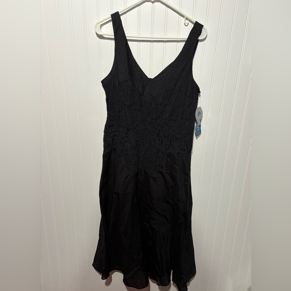 NWT Nine West Black Summer Dress| Size 12